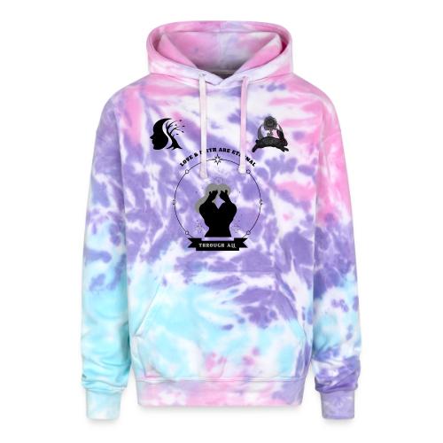 Love & Faith - Adult Tie Dye Hoodie