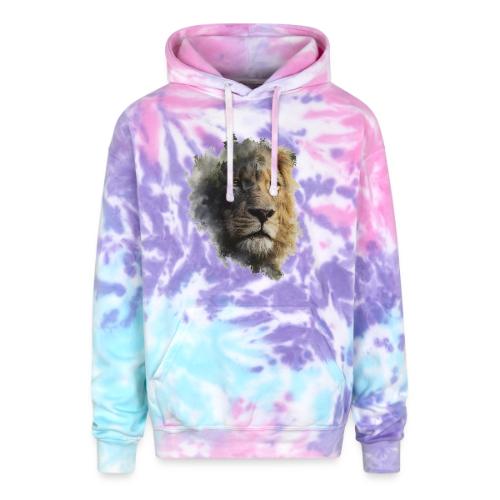 Forest-Soul Lion - Adult Tie Dye Hoodie