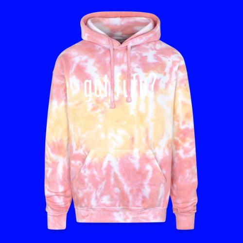 got fufu Women Tie Dye Tee - Pink / White - Adult Tie Dye Hoodie