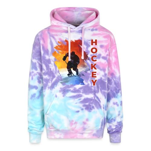 Hockey Energy - Adult Tie Dye Hoodie
