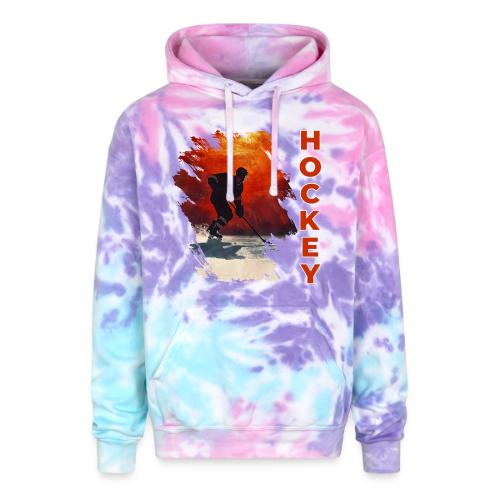 Hockey Vibes - Adult Tie Dye Hoodie