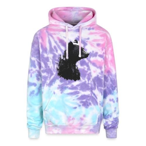 Forest Within the Bear - Adult Tie Dye Hoodie