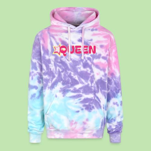 queen high resolution logo transparent 1 - Adult Tie Dye Hoodie