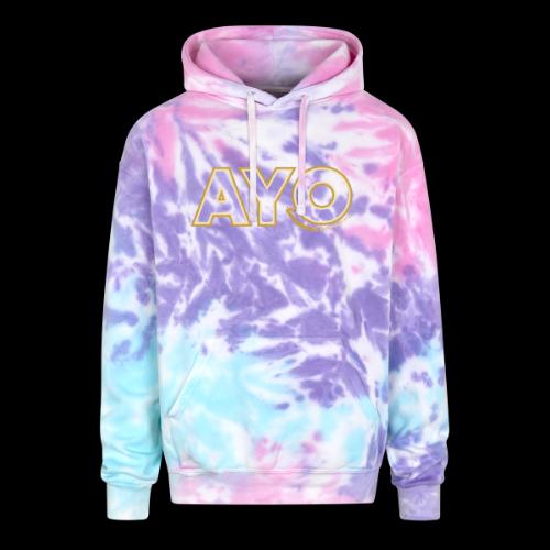 AyoGaming's Logo v1 - Adult Tie Dye Hoodie