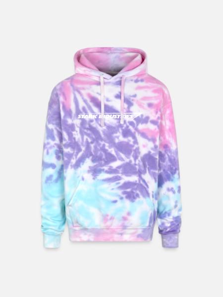 industries comic company marvel - Adult Tie Dye Hoodie - cotton candy