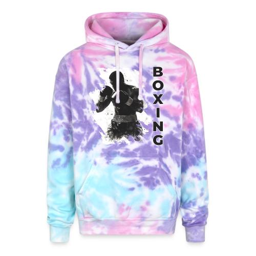 Boxing Vibes - Adult Tie Dye Hoodie