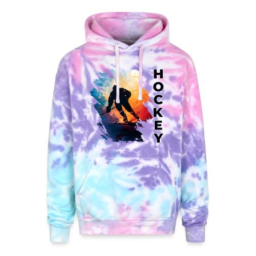 Hockey Moves - Adult Tie Dye Hoodie