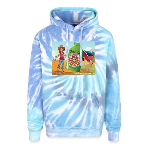 Nicole Sauce's Goat Juice - Adult Tie Dye Hoodie