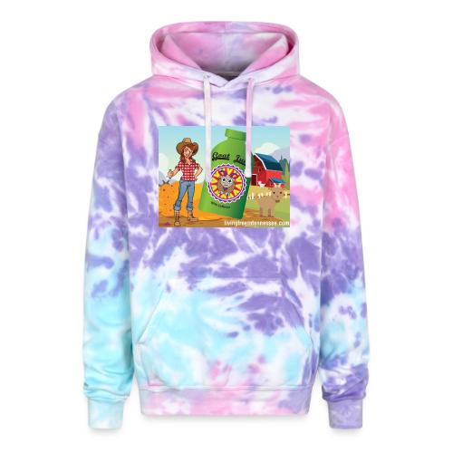 Nicole Sauce's Goat Juice - Adult Tie Dye Hoodie