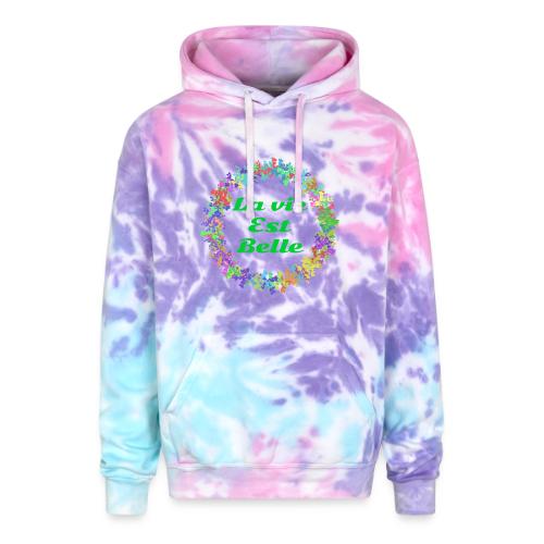 – Positive Attitude - Adult Tie Dye Hoodie