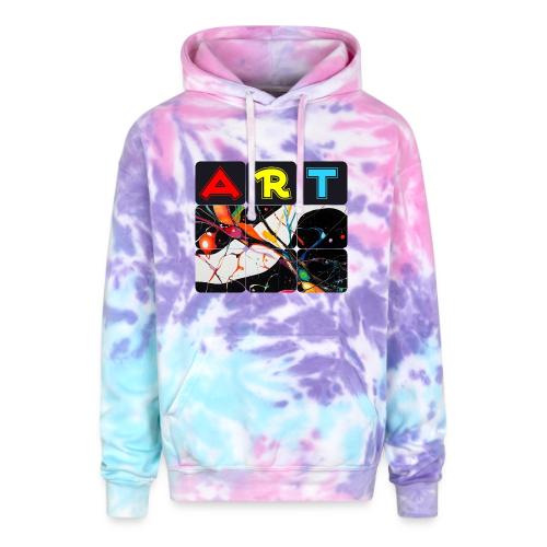 Art in Motion: Color Unleashed - Adult Tie Dye Hoodie
