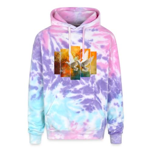 Wings of Peace - Adult Tie Dye Hoodie