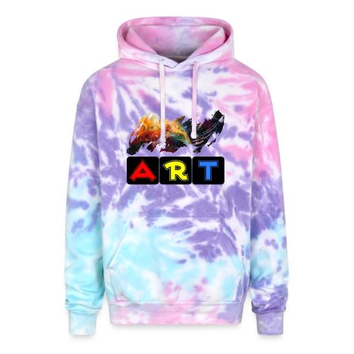 Pulse of Art - Adult Tie Dye Hoodie
