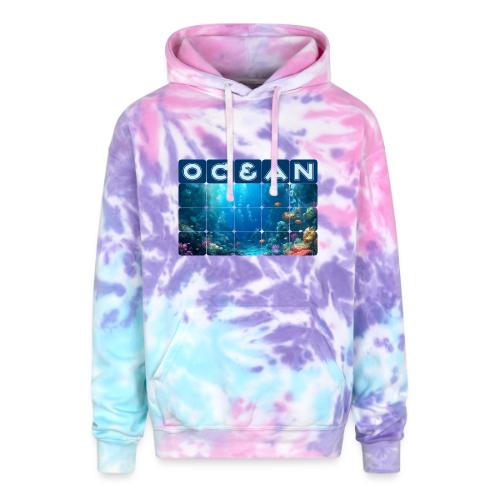 Ocean: Coral Carnival - Adult Tie Dye Hoodie