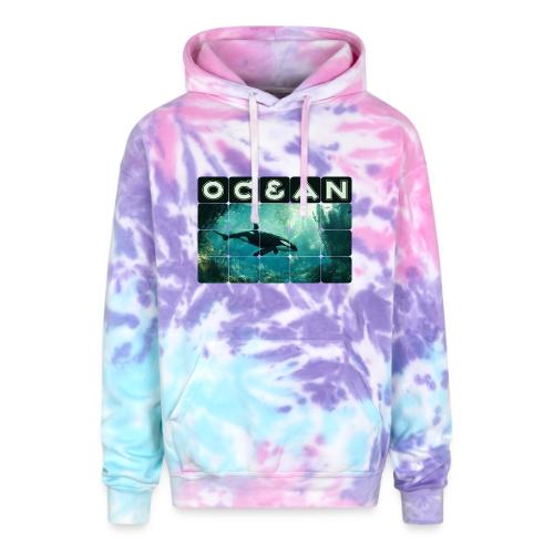 Ocean: Silent Hunter - Adult Tie Dye Hoodie