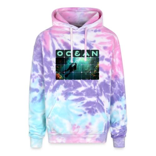 Ocean: Explorer of the Deep - Adult Tie Dye Hoodie