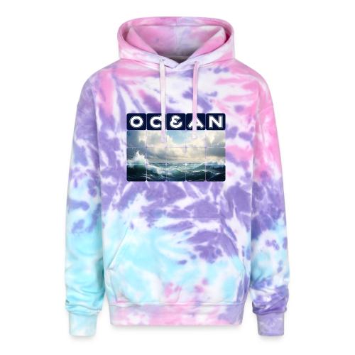 Ocean: Waves of Fury - Adult Tie Dye Hoodie