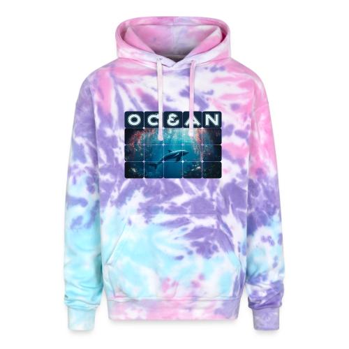 Ocean: Blue Grace - Adult Tie Dye Hoodie