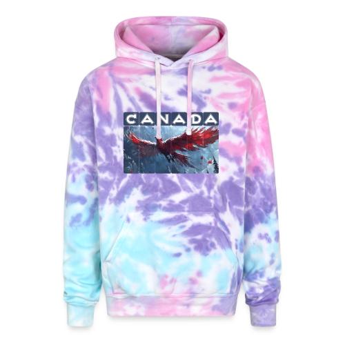 Canada Rising - Adult Tie Dye Hoodie