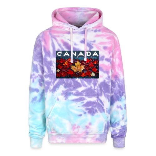Canada's Living Canvas - Adult Tie Dye Hoodie