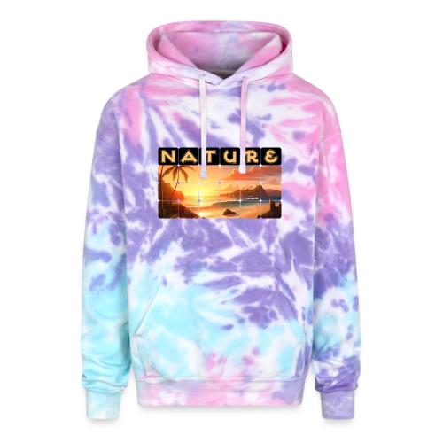 Nature: Tropical Twilight - Adult Tie Dye Hoodie