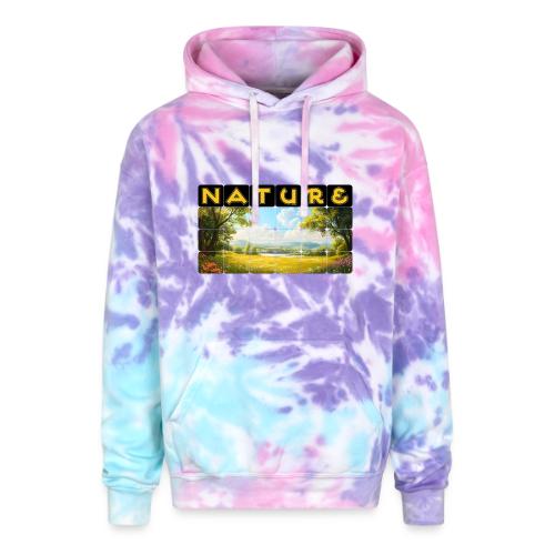 Nature: Summer Fields - Adult Tie Dye Hoodie