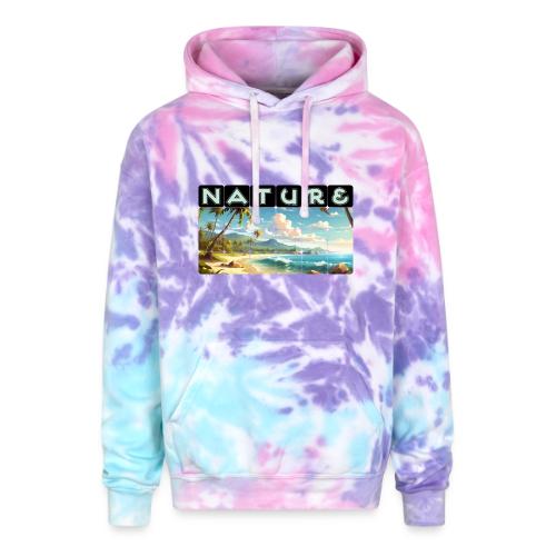 Nature: Sun-Kissed Shore - Adult Tie Dye Hoodie