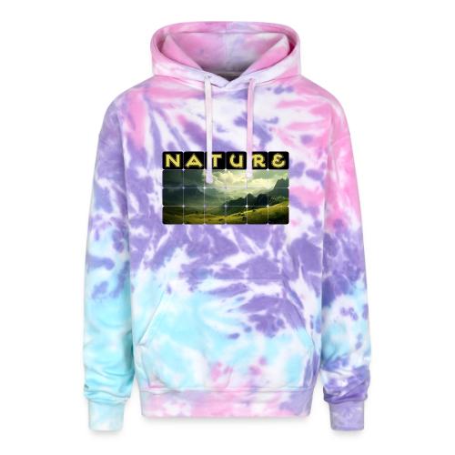 Nature: Verdant Peaks - Adult Tie Dye Hoodie