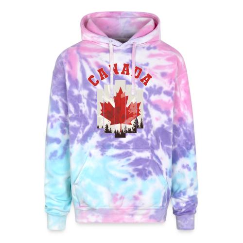 Creative Spirit of Canada - Adult Tie Dye Hoodie