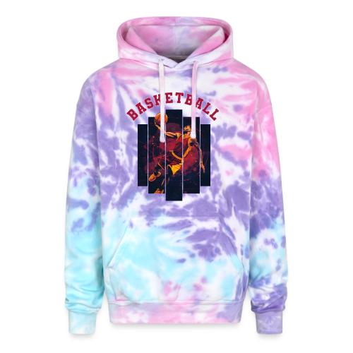 Basketball Spirit - Adult Tie Dye Hoodie
