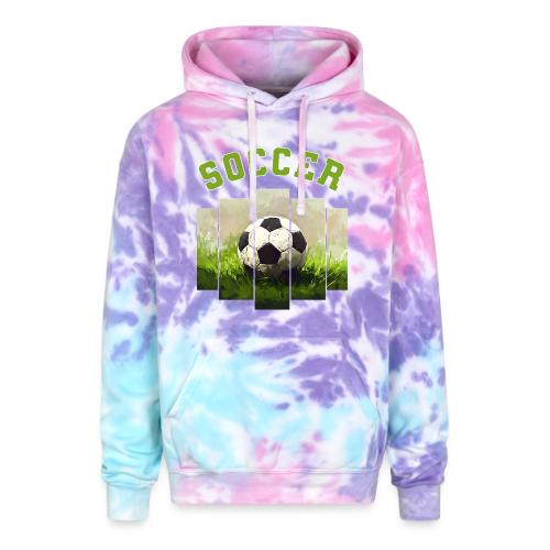 Soccer Focus - Adult Tie Dye Hoodie