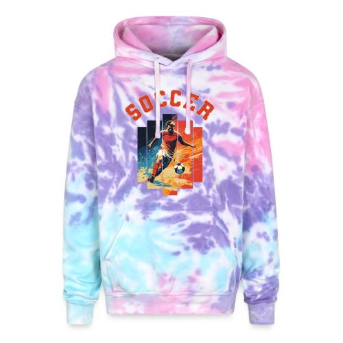 Soccer Spirit - Adult Tie Dye Hoodie