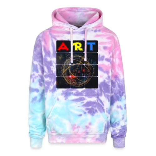 Echoes of Art - Adult Tie Dye Hoodie
