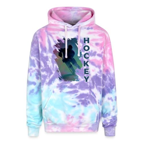 Hockey Pulse - Adult Tie Dye Hoodie