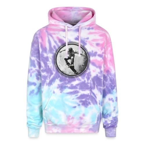 Skateboarding Vibes Only - Adult Tie Dye Hoodie