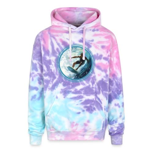 Surfing Freedom - Adult Tie Dye Hoodie