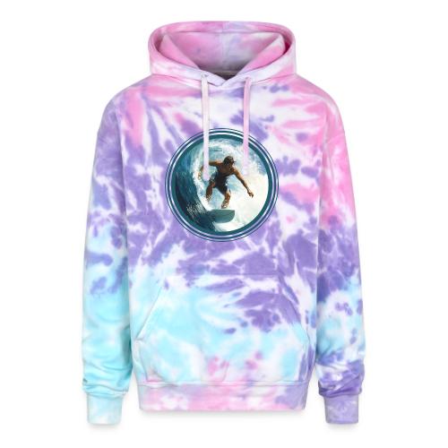 Surfing Horizon - Adult Tie Dye Hoodie