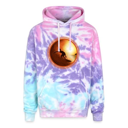 Surfing Vibes - Adult Tie Dye Hoodie