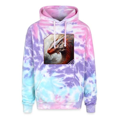 Mystic Dragon Realm - Adult Tie Dye Hoodie