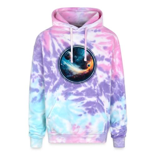 Planets Among Colors - Adult Tie Dye Hoodie