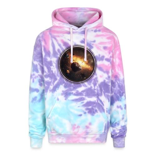 Asteroids Drift - Adult Tie Dye Hoodie