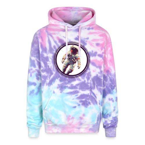 Astronaut: From Earth to the cosmos - Adult Tie Dye Hoodie