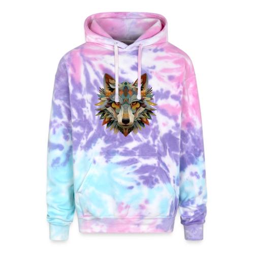 Spectrum Wolf Vision - Adult Tie Dye Hoodie