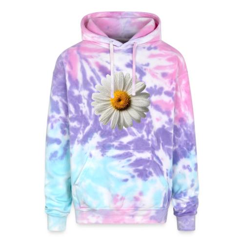 Morning Daisy Freshness - Adult Tie Dye Hoodie