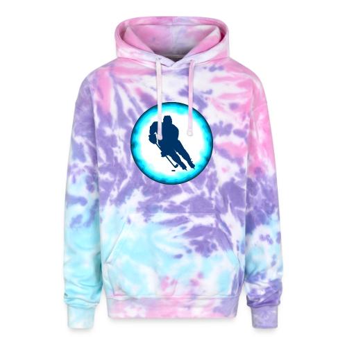 Hockey: Ice Warrior - Adult Tie Dye Hoodie