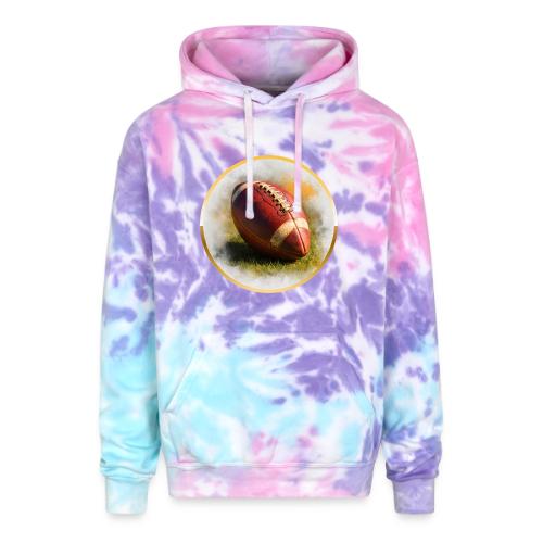 American Football: Heart of the Gridiron - Adult Tie Dye Hoodie