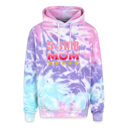 Five Stars Mom - Adult Tie Dye Hoodie