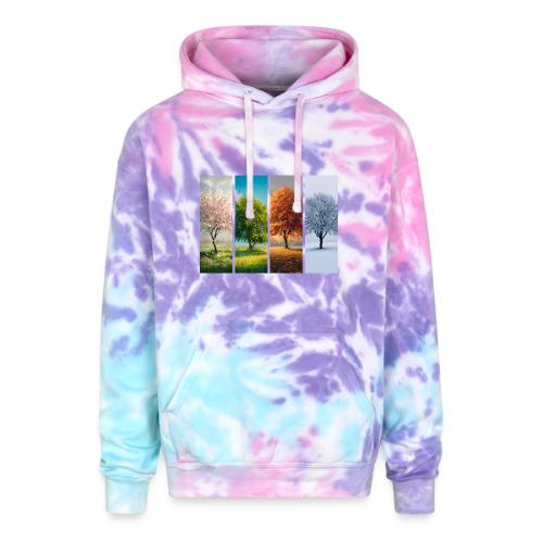 The four Seasons - Adult Tie Dye Hoodie