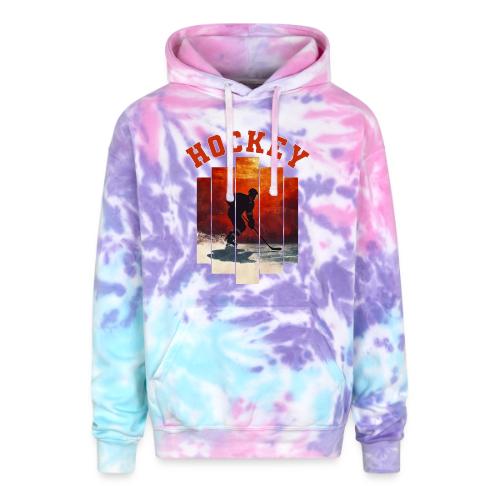 Hockey Dreams - Adult Tie Dye Hoodie