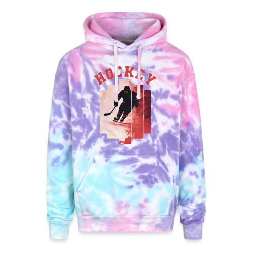 Hockey Spirit - Adult Tie Dye Hoodie
